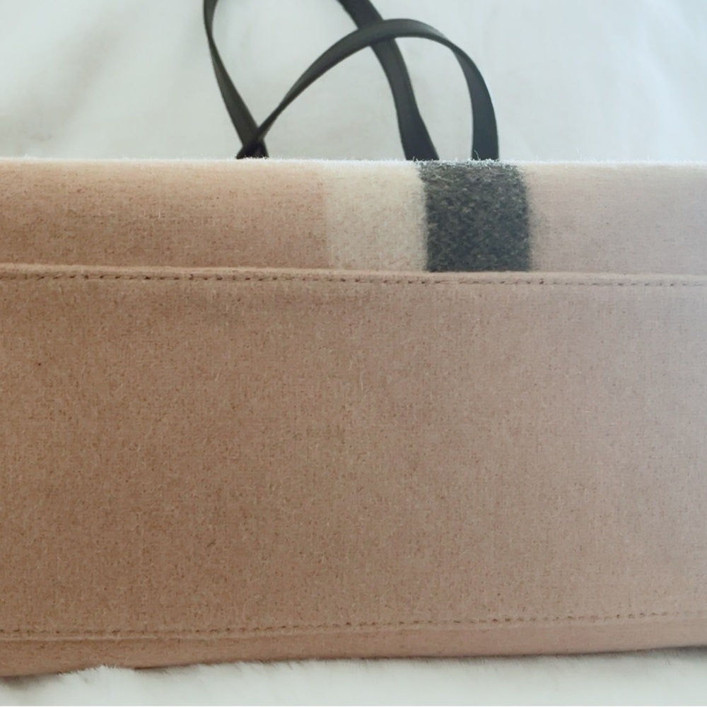 Kate Spade Washington Square Wool Tote Beige Bag - Picture 8 of 8